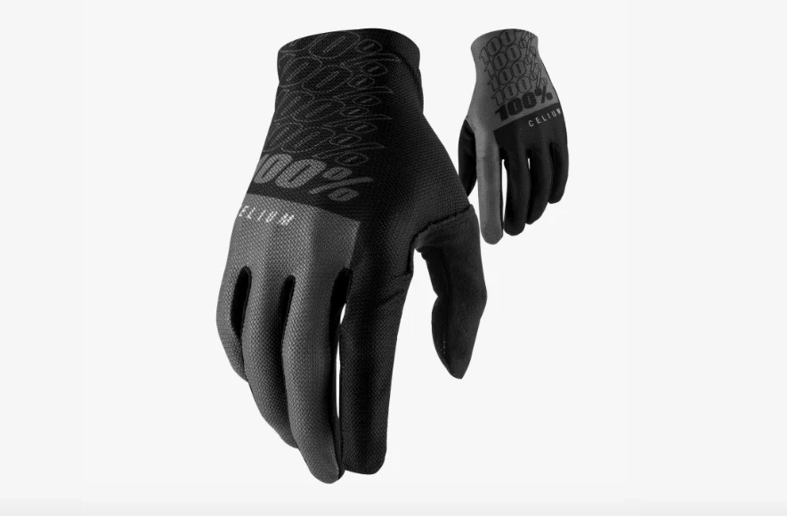 100% Celium gloves Black-Grey