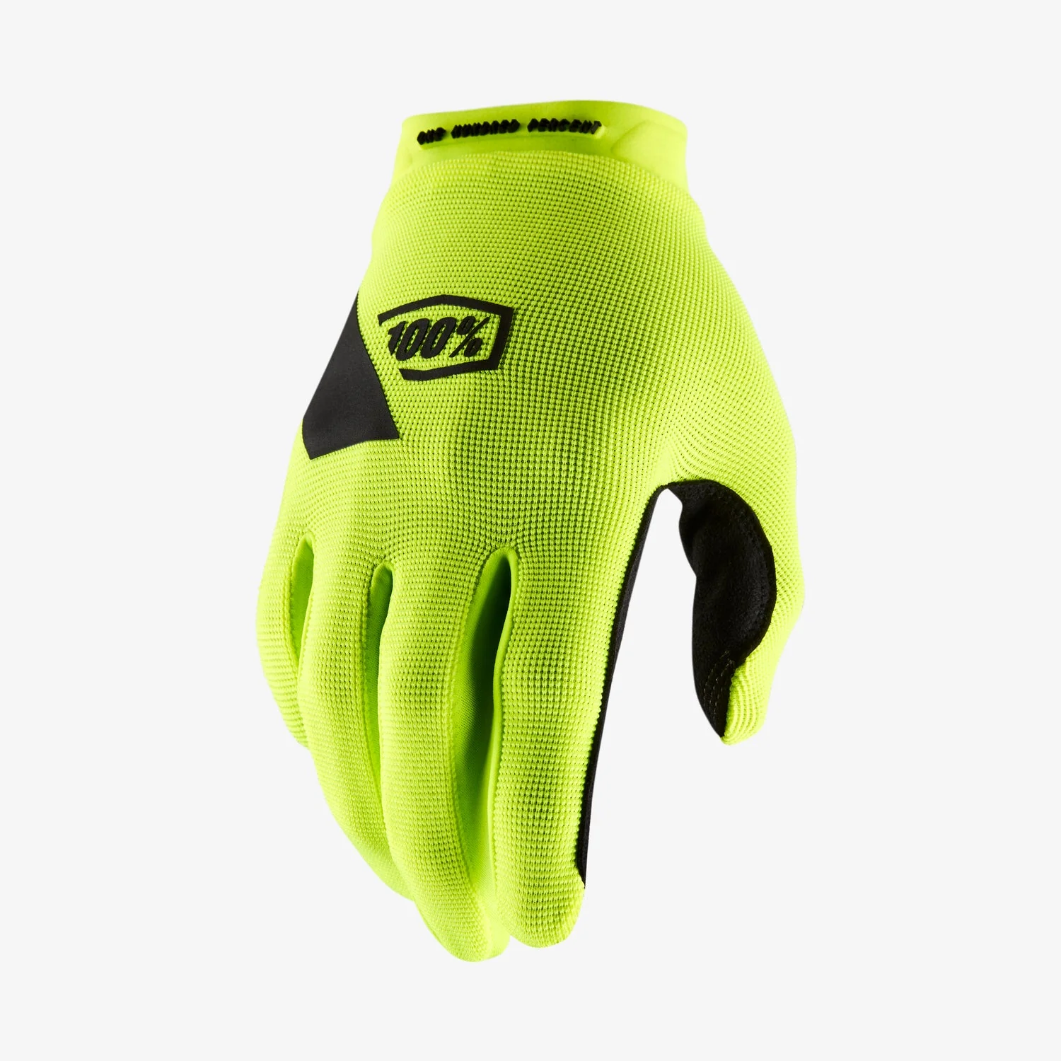 100% Ridecamp Gloves- Flou Yellow