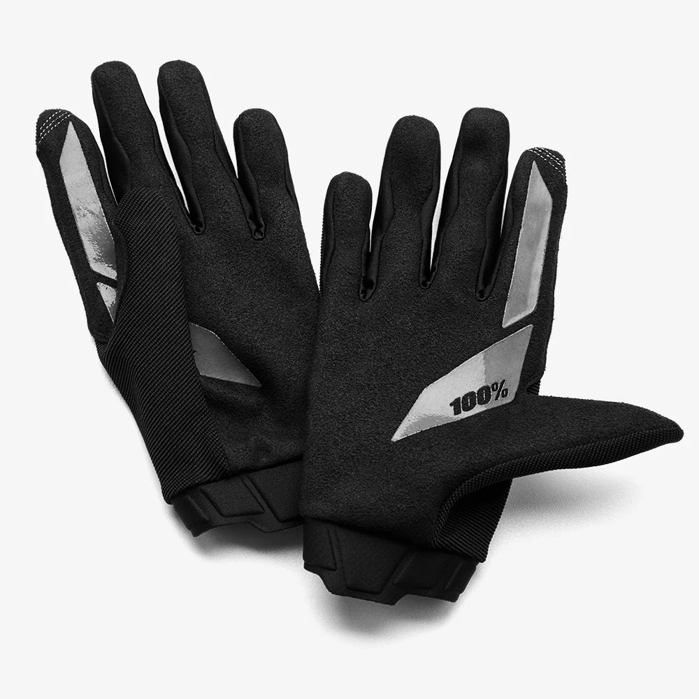100% Ridecamp Gloves Red - Image 2