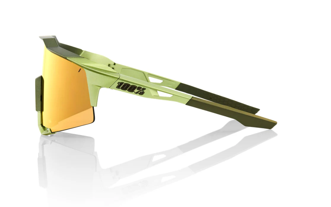 100% Speedcraft - Matte Metalic Viperdae - Bronze Multilayer Mirror Lens - Image 3