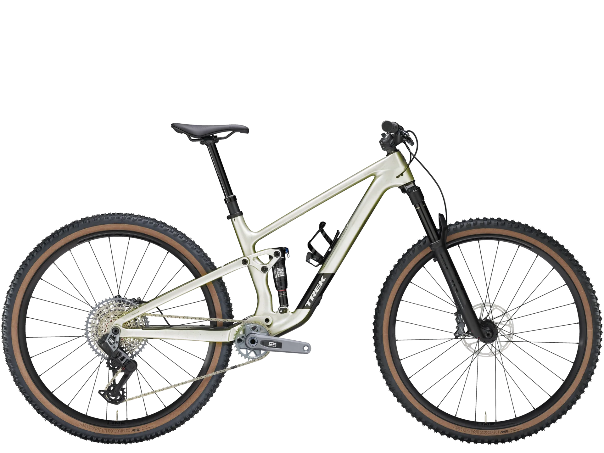 2025 Trek Top Fuel 9.8 GX AXS Gen 4- Lunar Silver
