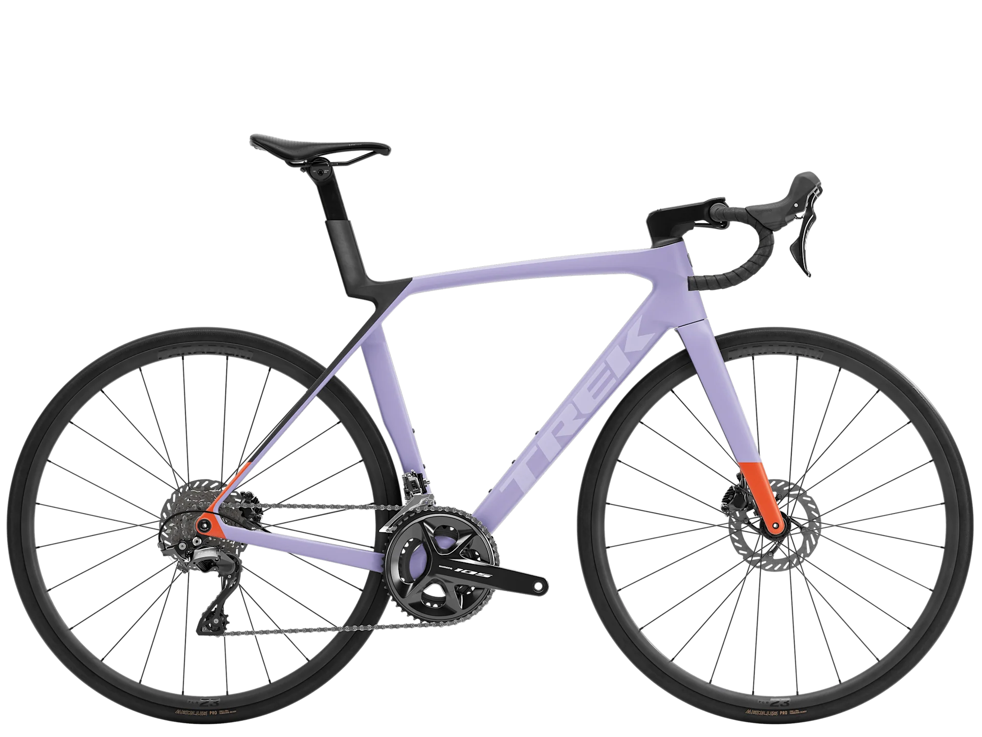 2026 Trek Madone SL 5 Gen 8 -Matte Lavender Haze/Deep Smoke