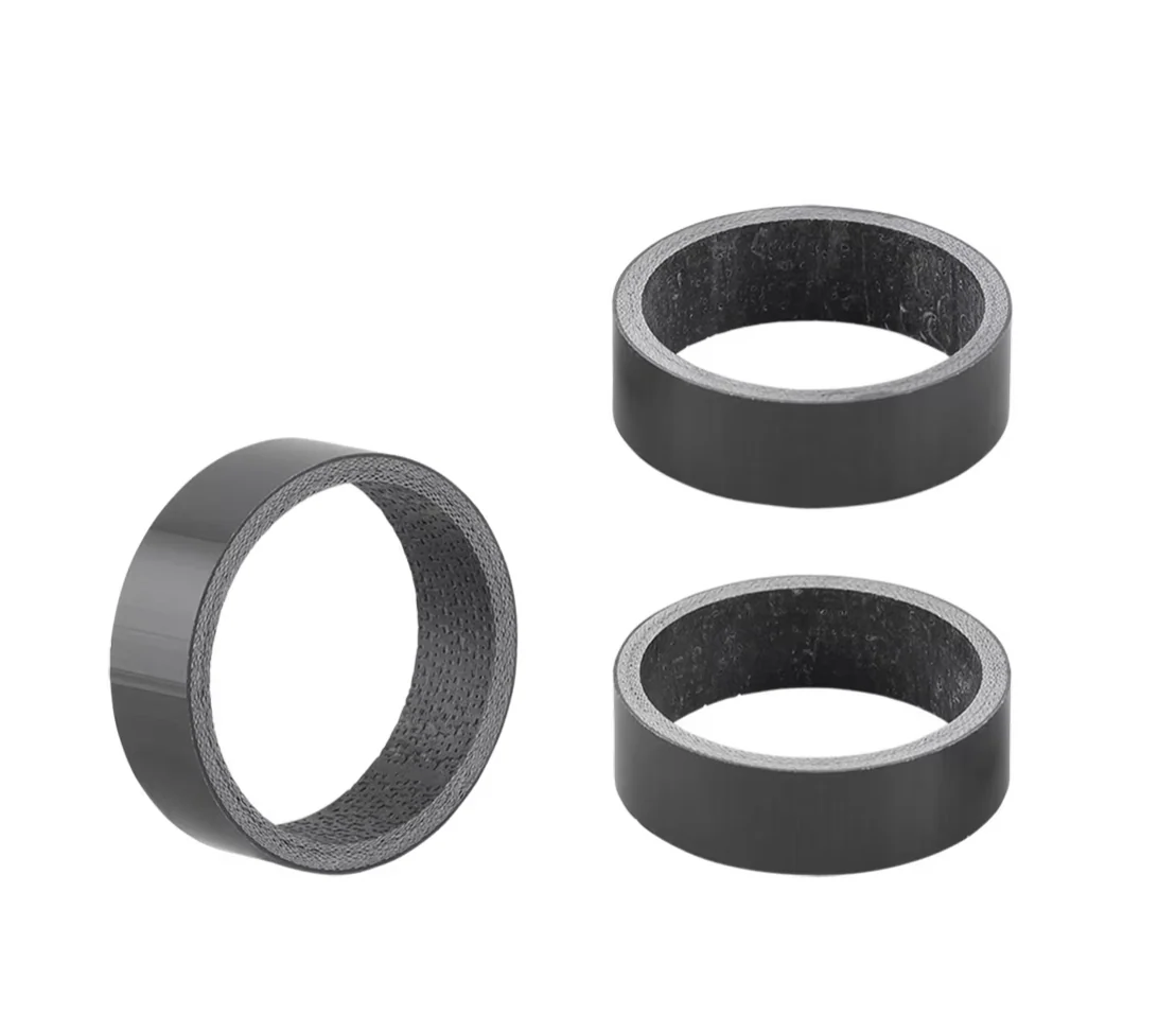 Bontrager 10mm Carbon Headset Spacer - 3 Pack (10mm x 28.6mm)