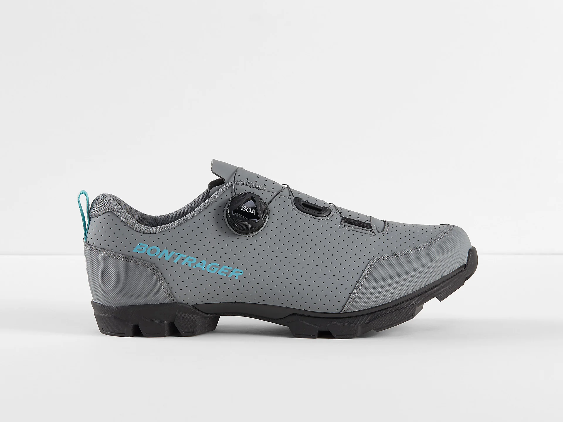 Bontrager Evoke Mountain Bike Shoes - Quicksilver/Miami Green