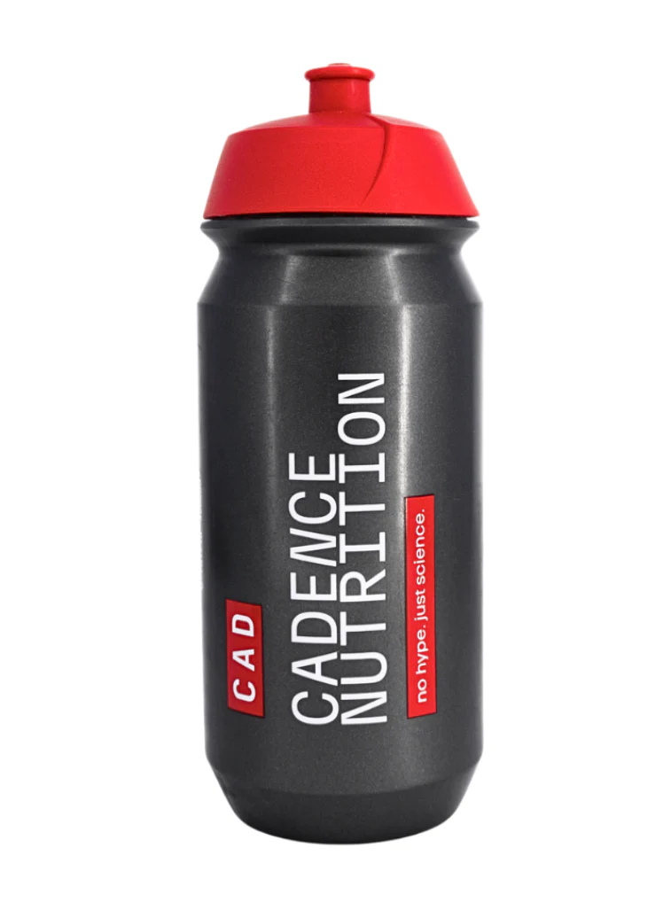 Cadence Nutrition TACX Bottle - Metallic Grey - 500ml