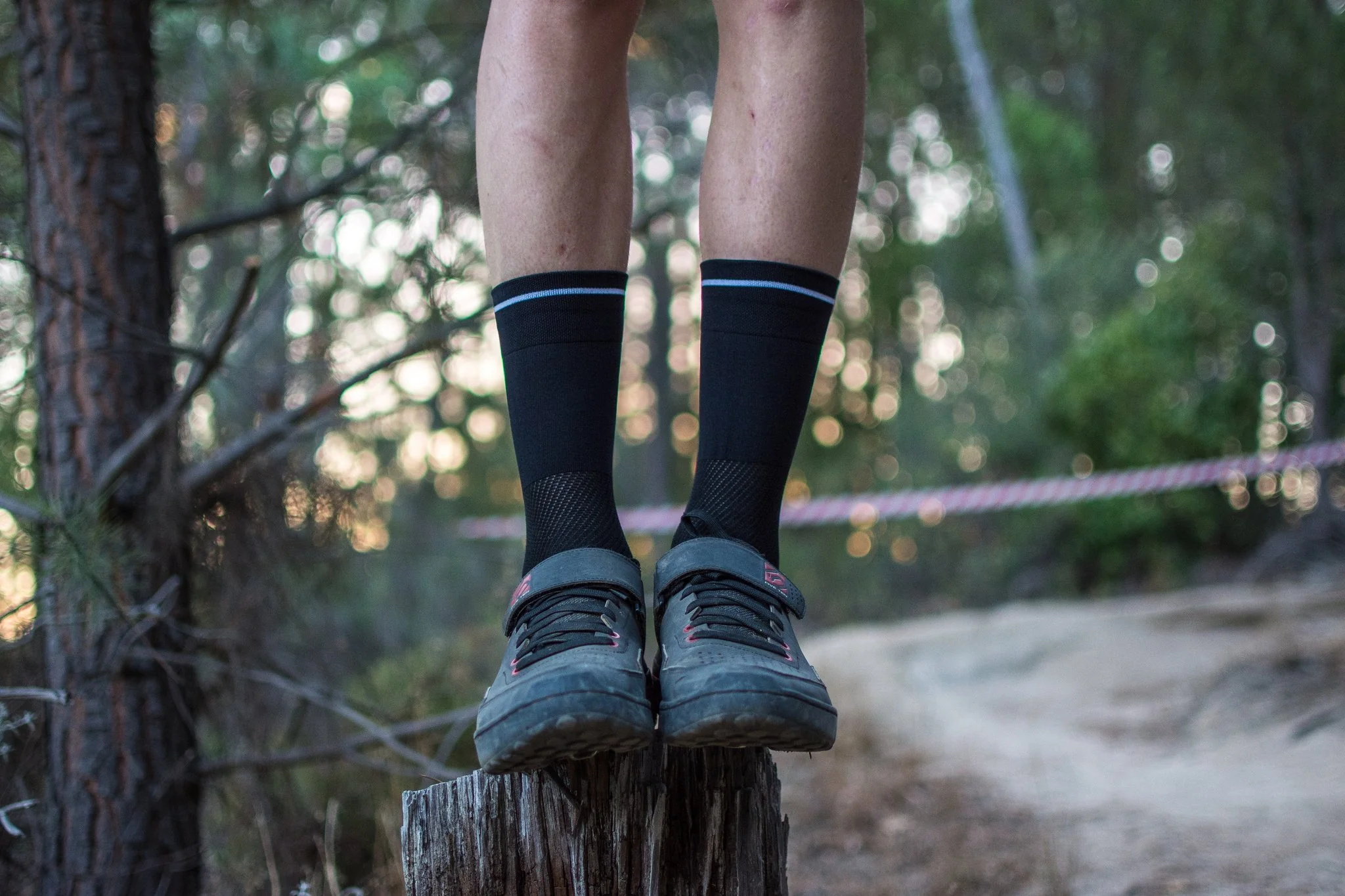 Charger socks - Black simple - Image 2