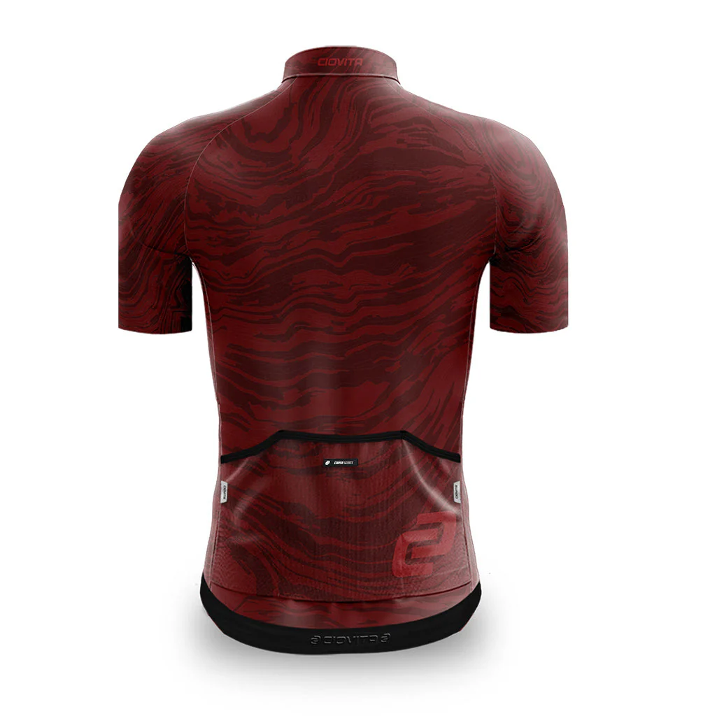 Ciovita Men's Strata Race Fit Jersey - Bloodstone - Image 3