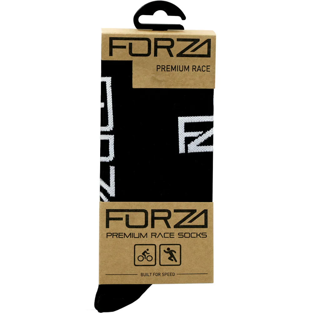 FORZA Premium Race Socks - Black