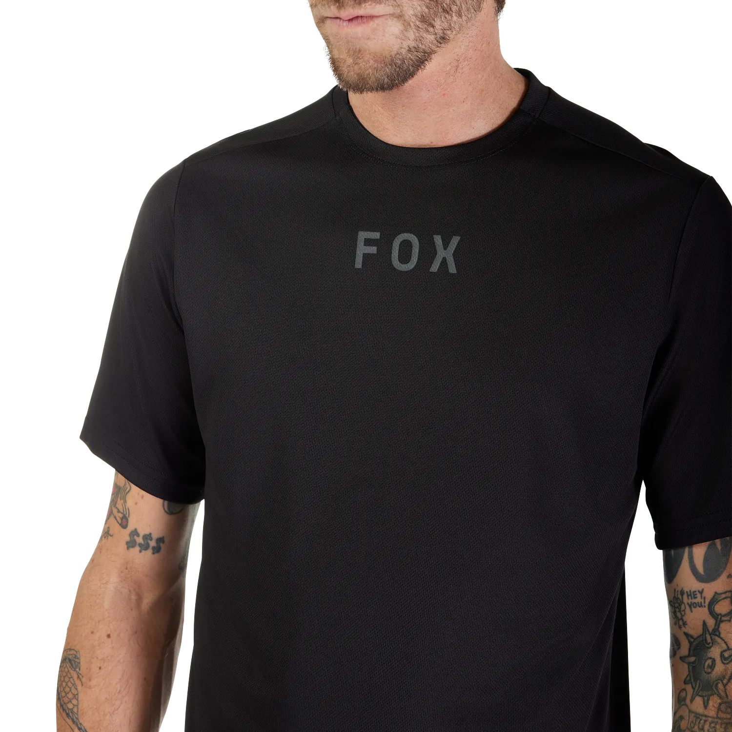 Fox Ranger Wordmark MTB Jersey Black - Image 5