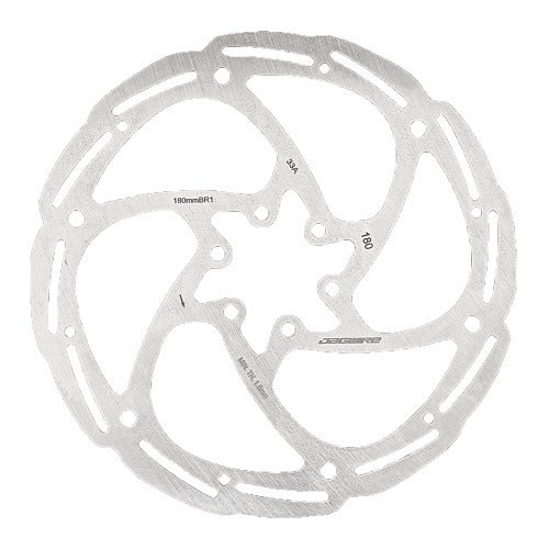 JAGWIRE DCR100 BASICS BR1 180mm 6 BOLT DISC ROTOR