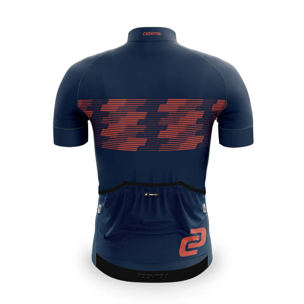 Men's Atlantic Etape Sport Fit Jersey- Teal - Image 3