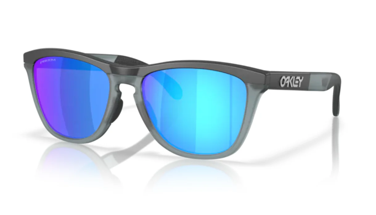 Oakley Frogskins- Matte Black/ Matte Crystal Black Prizm Sapphire