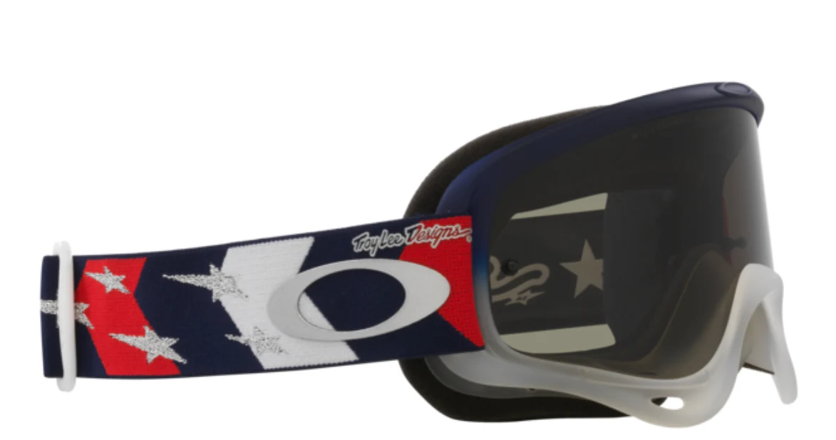 Oakley O Frame MX Goggles- Troy lee designs rwb stars - Image 4