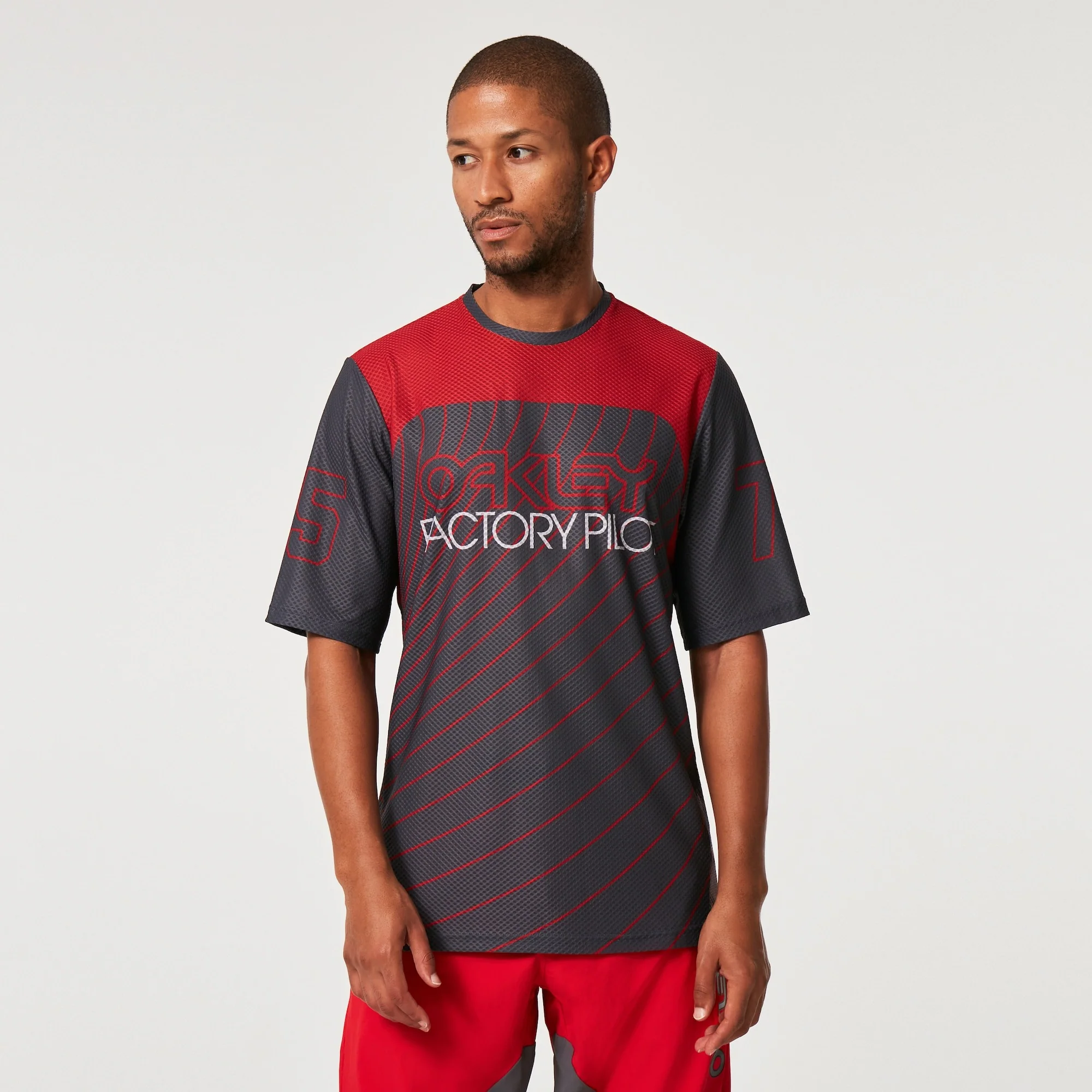 Oakley Seeker 75 SS Riding Jersey Uniform Grey