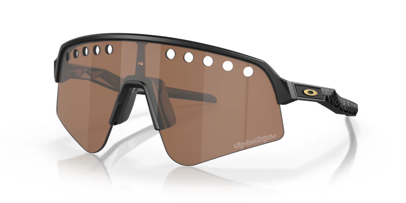 Oakley Sutro Lite Sweep- Troy Lee Designs Matte Black Prizm Tungsten