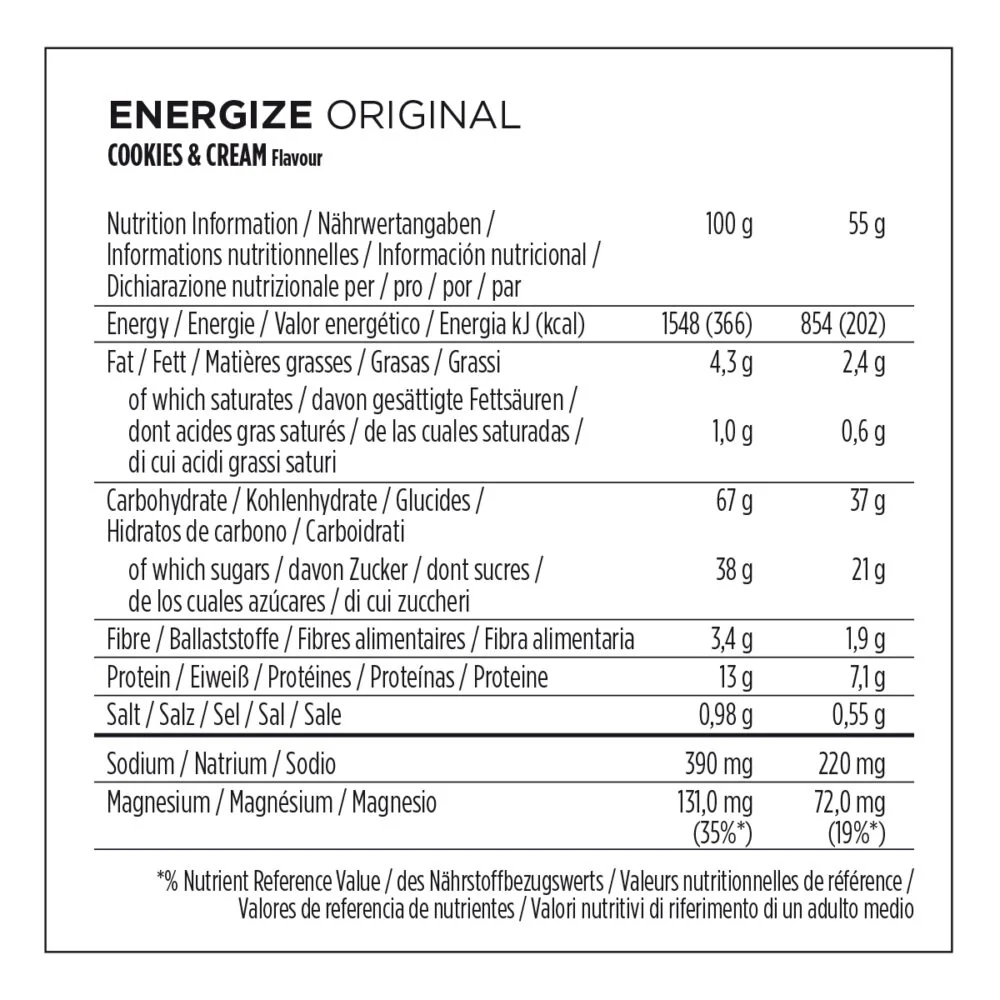 PowerBar Energize Original- Cookies & Cream - Image 2