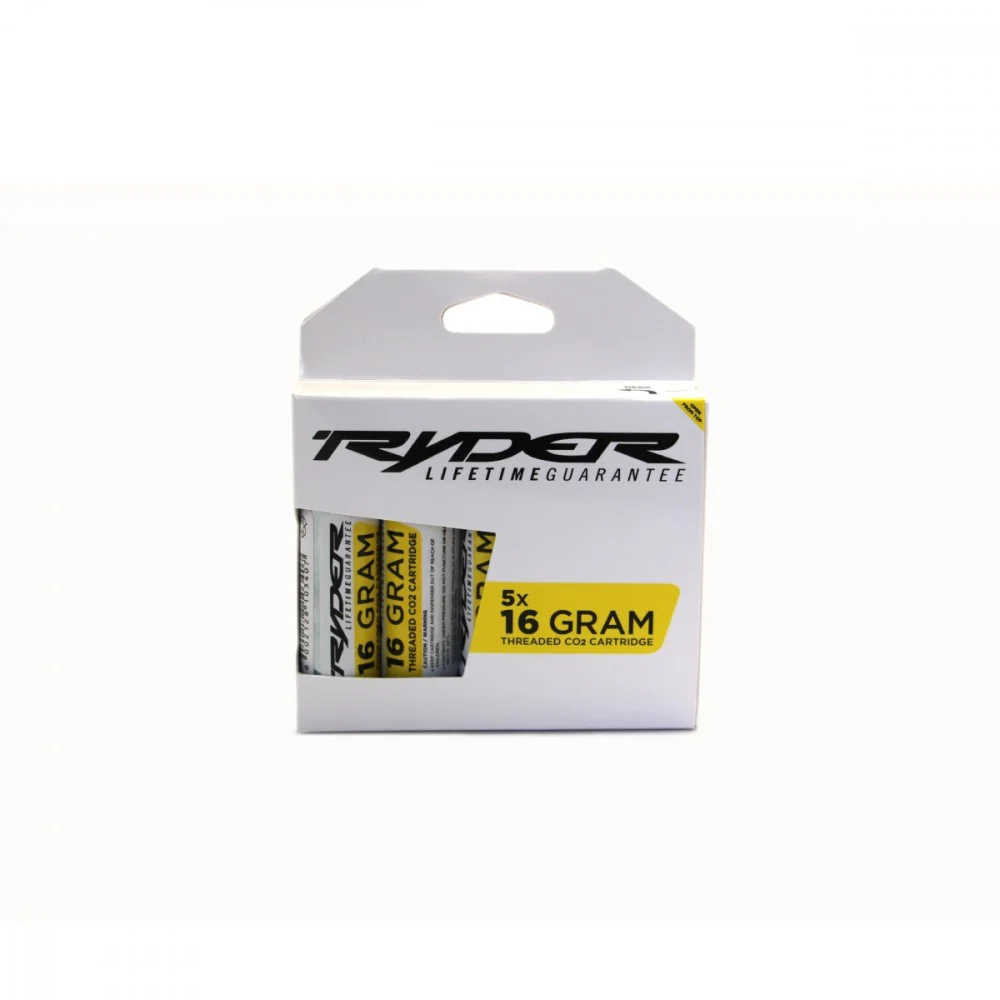 Ryder 16G Inflation Co2 - 5 Pack