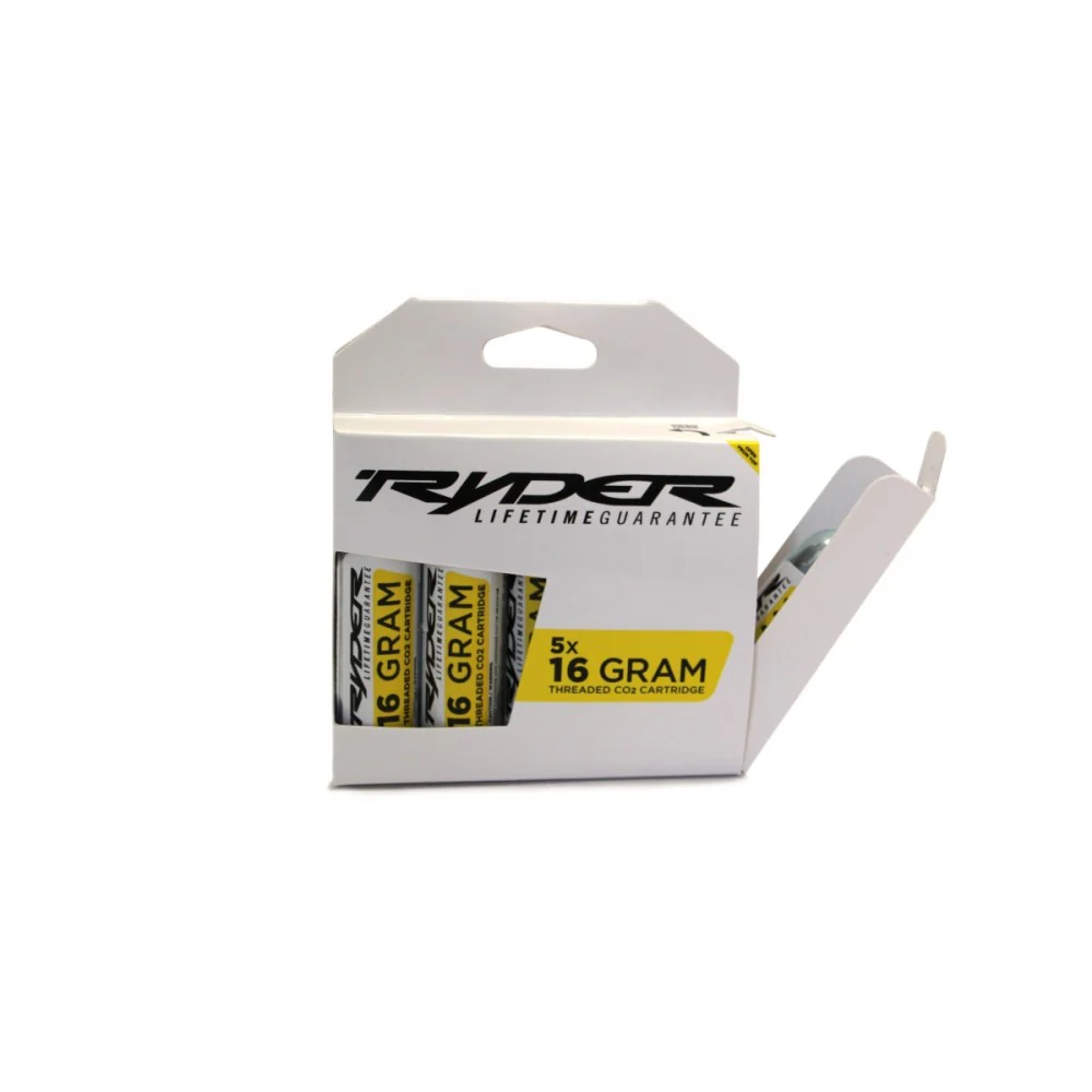 Ryder 16G Inflation Co2 - 5 Pack - Image 2