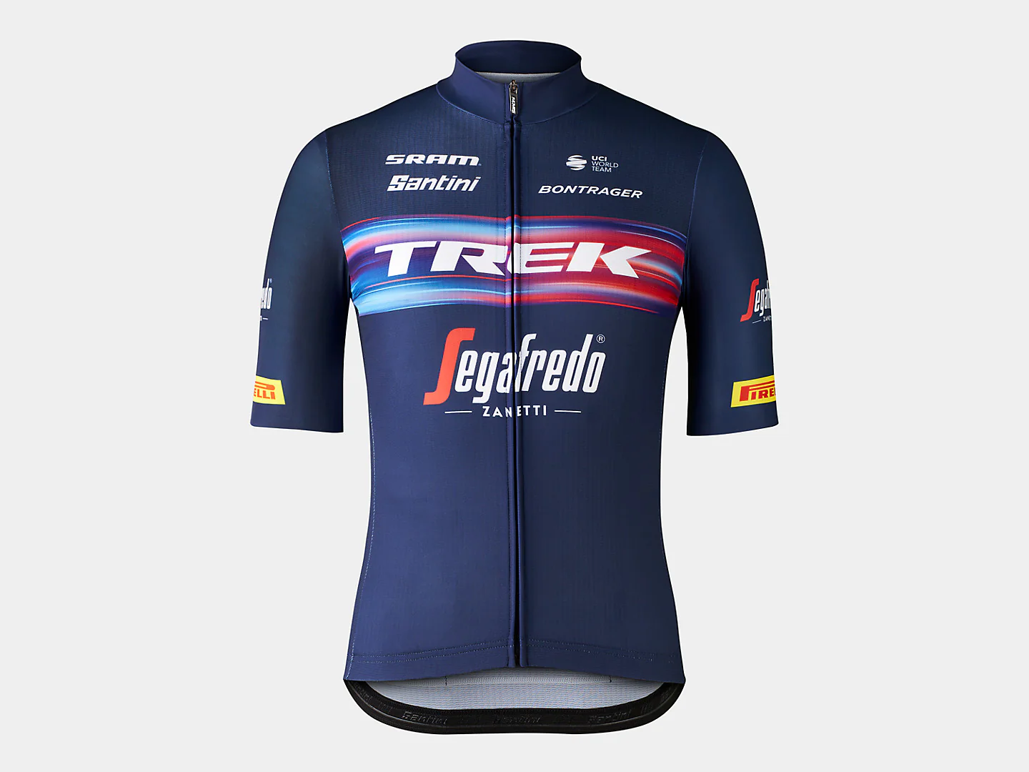 Santini Trek-Segafredo Men's TDF Replica Cycling Jersey