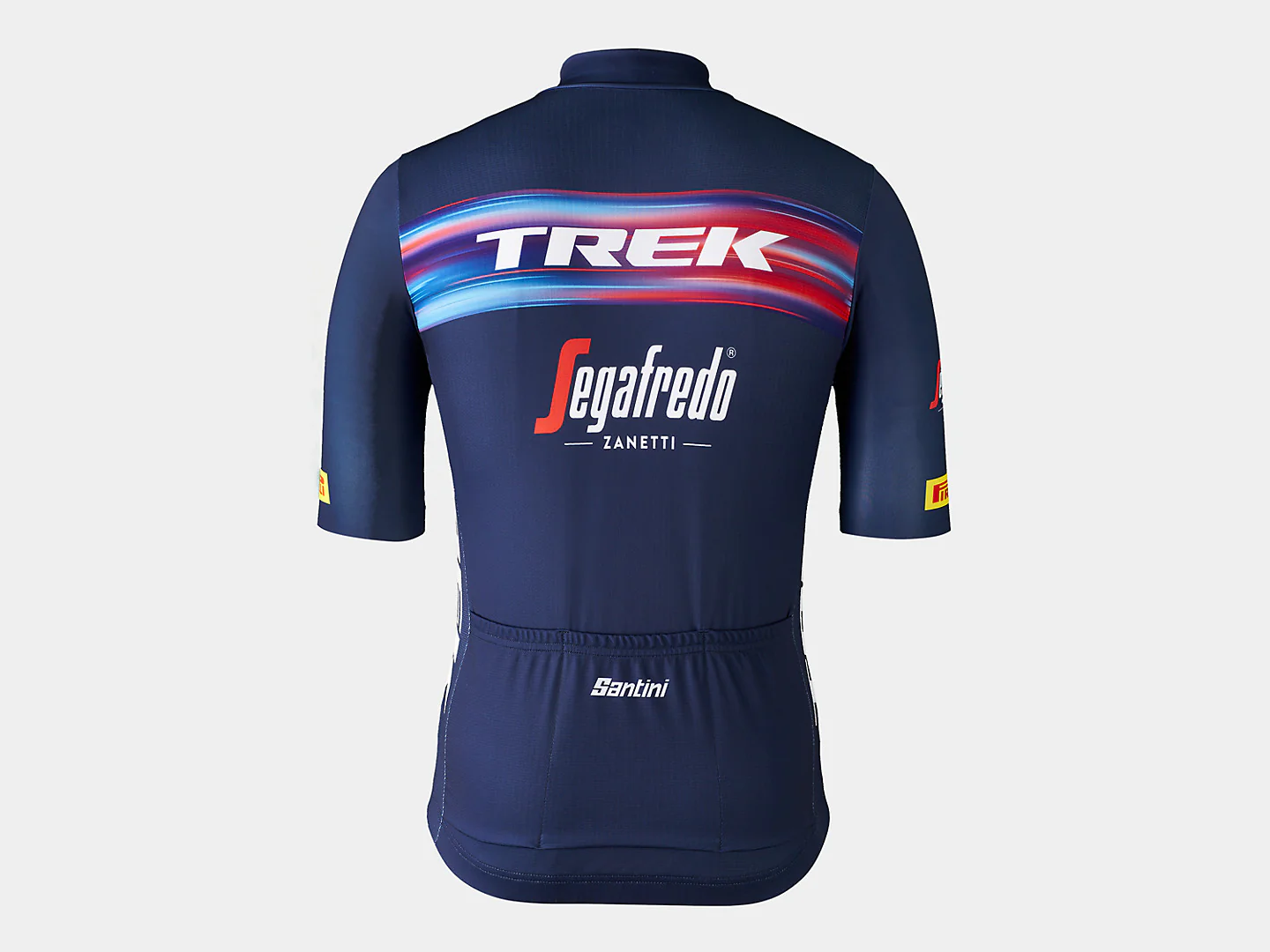 Santini Trek-Segafredo Men's TDF Replica Cycling Jersey - Image 2