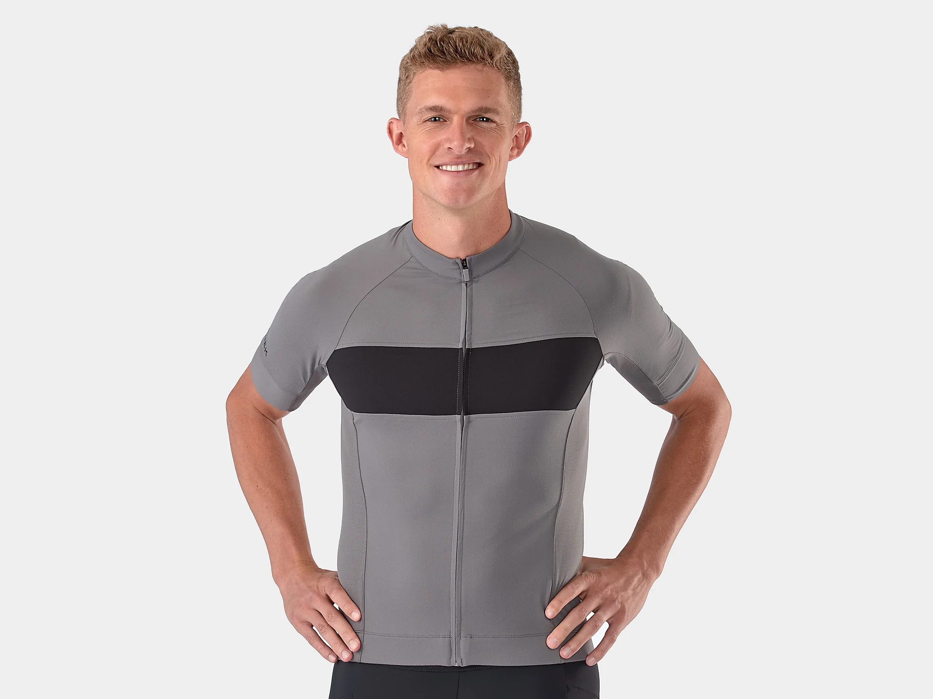 Trek Circuit LTD Cycling Jersey- Charcoal/ Black