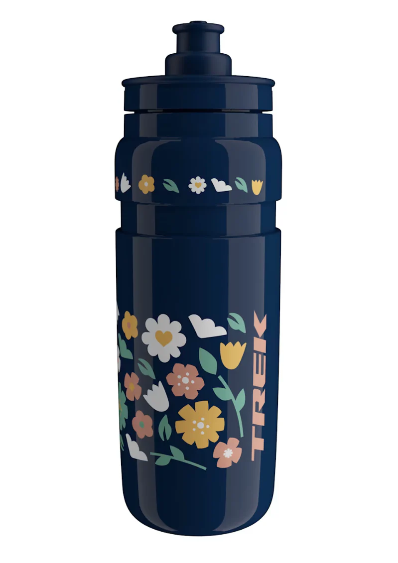 Trek Flag Water Bottle 740ml- Dark Blue/ Light Yellow