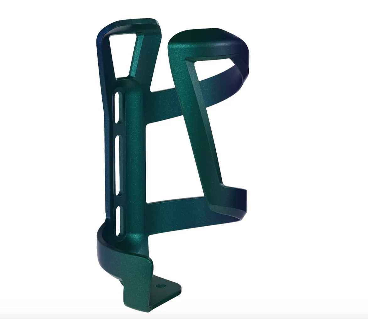 Trek Left Side Load Recycled Water Bottle Cage- Matte Emerald Iris