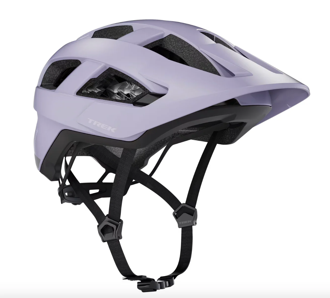 Trek Quantum WaveCel Mountain Bike Helmet - Matte Lavender Haze