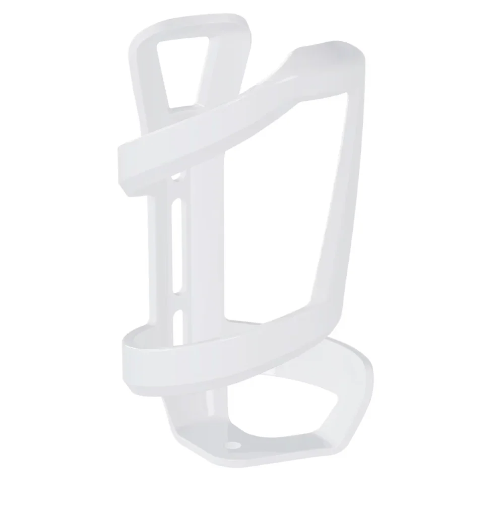 Trek Right Side Load Recycled Water Bottle Cage- Gloss White